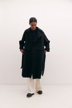 Load image into Gallery viewer, Harris Tapper Miller Trench - Black  Hyde Boutique   
