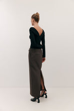 Load image into Gallery viewer, Harris Tapper Long Jas Skirt - Umber  Hyde Boutique   
