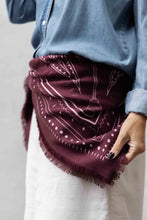 Load image into Gallery viewer, Dark Hampton x Ellie Compton The Hadfield Wool Silk Scarf Arriving Wednesday Hyde Boutique
