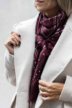 Load image into Gallery viewer, Dark Hampton x Ellie Compton The Hadfield Wool Silk Scarf Arriving Wednesday Hyde Boutique
