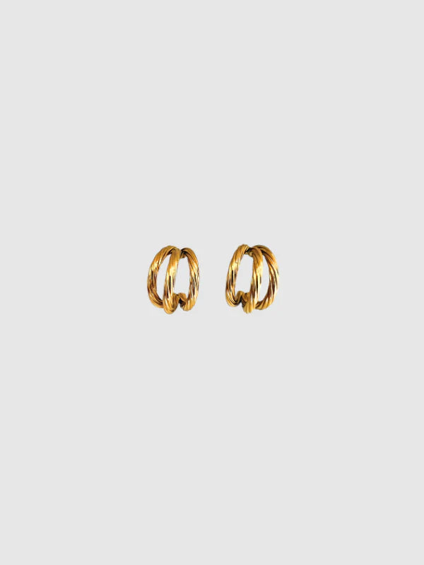 Castel & Co Hadley Earrings Large - Gold