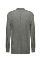 Load image into Gallery viewer, Harris Tapper Orwell Knit Polo - Grey Hyde Boutique

