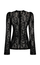 Load image into Gallery viewer, Harris Tapper Helena Top - Black Lace Hyde Boutique
