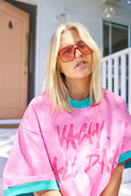 Load image into Gallery viewer, Hibiscus Hotel Vacay All Day Oversized Tee Arriving End Oct
