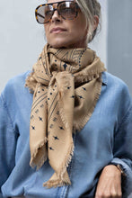 Load image into Gallery viewer, Dark Hampton x Ellie Compton The Holden Wool Silk Scarf Arriving Tuesday Hyde Boutique

