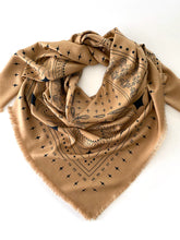Load image into Gallery viewer, Dark Hampton x Ellie Compton The Holden Wool Silk Scarf Arriving Tuesday Hyde Boutique
