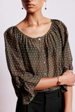Load image into Gallery viewer, Mahsa Winter Bon Blouse Polka Dot - Tank Hyde Boutique
