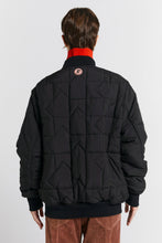 Load image into Gallery viewer, Karen Walker Monogram Bomber Jacket - Black  Hyde Boutique   
