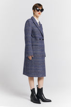 Load image into Gallery viewer, Karen Walker Acreage Double Breasted Coat - Navy  Hyde Boutique   
