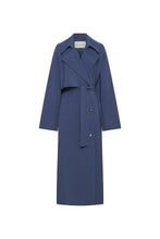 Load image into Gallery viewer, Camilla and Marc Haze Shirtdress/Trench - Blue  Hyde Boutique   
