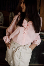 Load image into Gallery viewer, Jessica Flora Into The Wild Mini Skirt - Ivory  Hyde Boutique   
