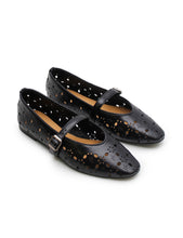 Load image into Gallery viewer, La Tribe Jane Flat - Black  Hyde Boutique   
