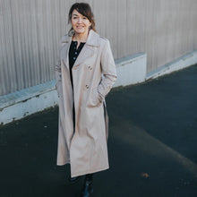 Load image into Gallery viewer, Moke Kim Trench Coat - Taupe jacket Moke   
