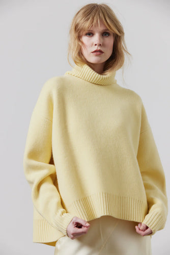 Laing Nico Oversized Sweater – Lemon  Hyde Boutique   
