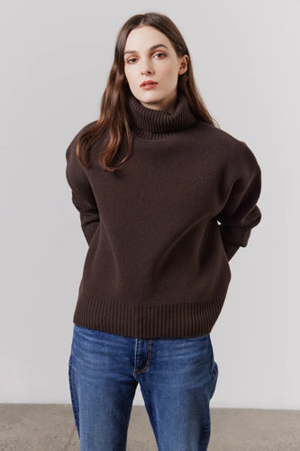 Laing Nico Oversized Sweater – Chocolate  Hyde Boutique   