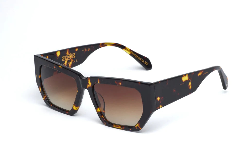 Age Eyewear Entourage Sunglasses - Brown Tort  Hyde Boutique   