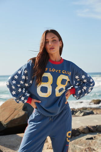 Sabbi The Diego Jumper - You Cute Blue Arriving First Week June Hyde Boutique