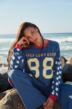 Load image into Gallery viewer, Sabbi The You Cute Long Sleeve Tee - Blue Arriving First Week June Hyde Boutique
