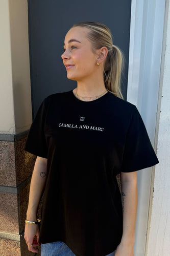 Camilla and Marc Grayson Tee - Black Hyde Boutique