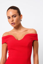 Load image into Gallery viewer, Mossman Modernist Maxi Dress - Red
