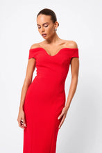 Load image into Gallery viewer, Mossman Modernist Maxi Dress - Red
