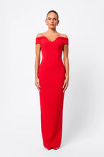 Load image into Gallery viewer, Mossman Modernist Maxi Dress - Red
