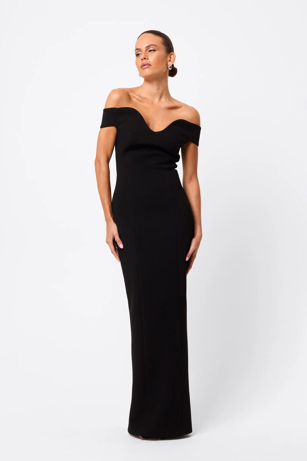 Mossman Modernist Maxi Dress - Black