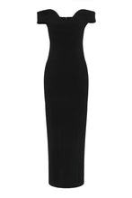 Load image into Gallery viewer, Mossman Modernist Maxi Dress - Black
