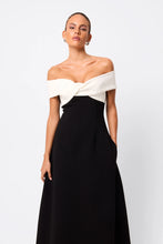 Load image into Gallery viewer, Mossman Eternal Maxi Dress - Black/White

