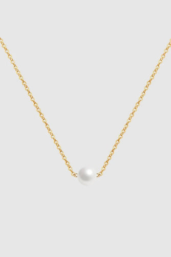 Castel & Co Pearl Necklace - Gold Hyde Boutique