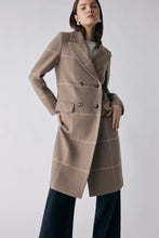Load image into Gallery viewer, Esmaee Voyager Coat - Toffee Check Hyde Boutique
