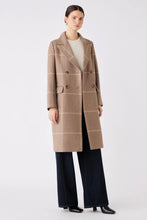 Load image into Gallery viewer, Esmaee Voyager Coat - Toffee Check Hyde Boutique
