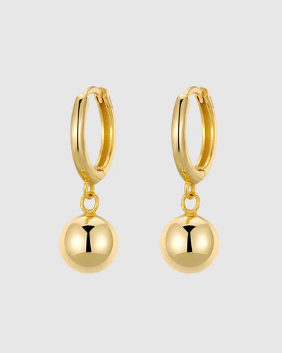 Castel & Co Orb Earrings - Gold Hyde Boutique
