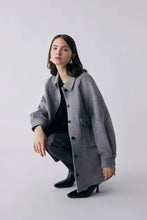 Load image into Gallery viewer, Esmaee Interpreter Shacket - Grey Hyde Boutique
