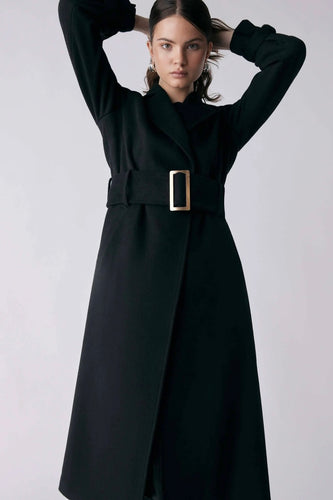Esmaee Empower Coat - Black Hyde Boutique