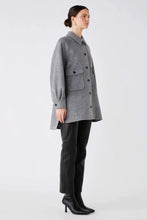 Load image into Gallery viewer, Esmaee Interpreter Shacket - Grey Hyde Boutique
