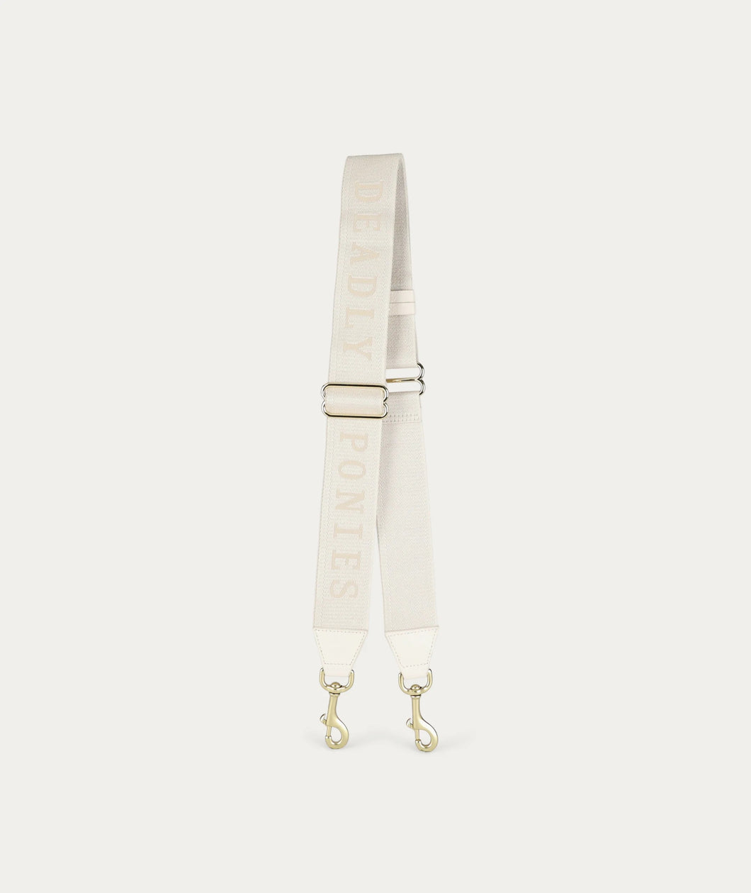 Deadly Ponies Logomania Strap - Milk  Hyde Boutique   