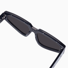 Load image into Gallery viewer, Valley Eyewear Nightfall - Gloss Black w. Gloss Gun Metal/Black Lens Hyde Boutique
