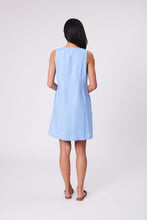 Load image into Gallery viewer, Marlow Iris Square Neck Dress - Cornflower  Hyde Boutique   
