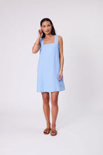 Load image into Gallery viewer, Marlow Iris Square Neck Dress - Cornflower  Hyde Boutique   
