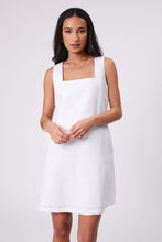 Load image into Gallery viewer, Marlow Iris Square Neck Dress - White  Hyde Boutique   
