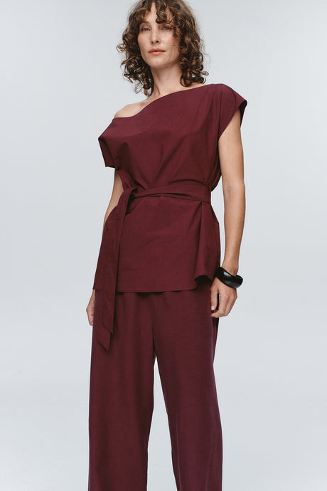 Marle Jude Top - Pomegranate Hyde Boutique