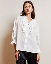 Load image into Gallery viewer, Mahsa Jane Blouse - Cotton Lawn - White  Hyde Boutique   
