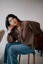 Load image into Gallery viewer, Mahsa Jane Blouse - Hazel Gingham Hyde Boutique
