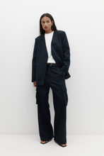 Load image into Gallery viewer, Rebe Joel Blazer - Navy Hyde Boutique
