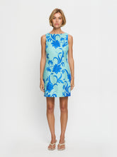 Load image into Gallery viewer, Kivari Juniper Mini Dress - Cobalt Blue/Green Hyde Boutique
