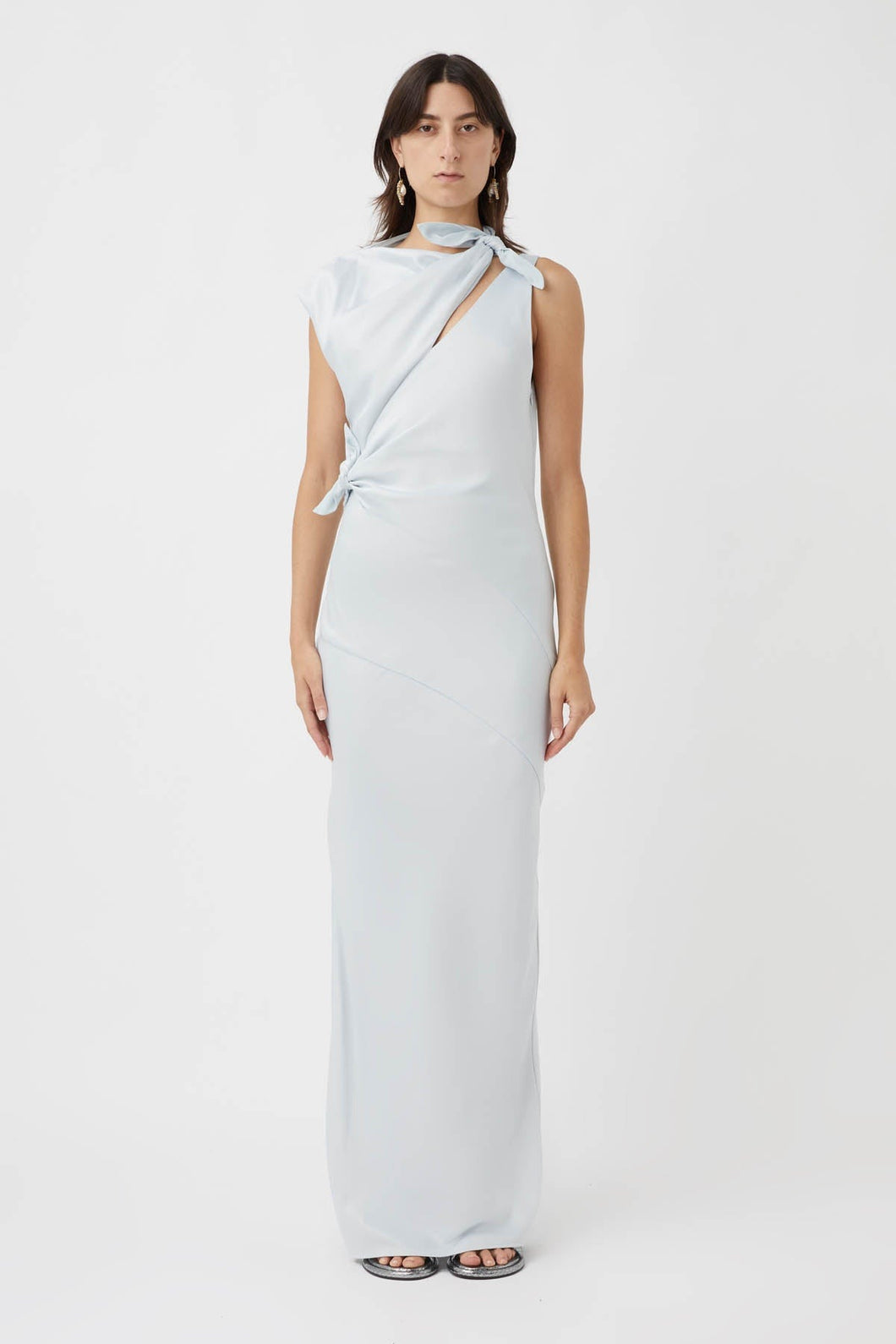 Camilla and Marc Karsten Knot Dress - Ice Blue | LW  Hyde Boutique   