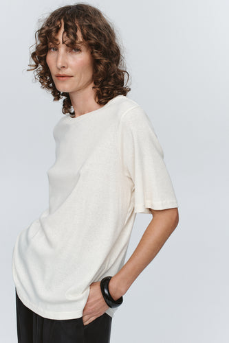 Marle Kenna Tee - Creme Hyde Boutique