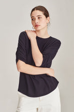 Load image into Gallery viewer, Sills + Co Kijana Knit Tee - French Navy  Hyde Boutique   
