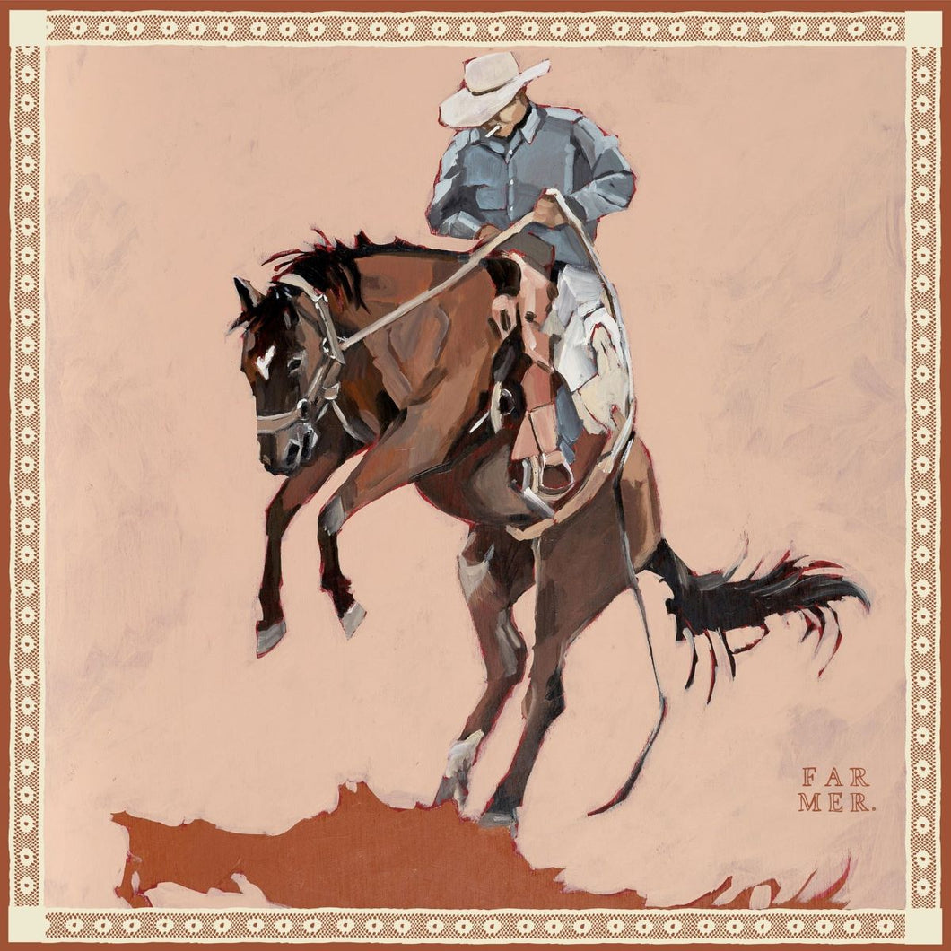FAR MER. by Whitney King of Your Rodeo Cotton Bandana - Multi Hyde Boutique